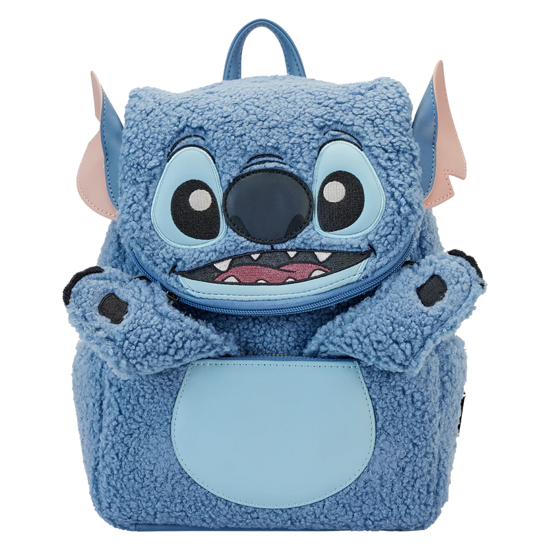 Disney Stitch Plush Loungefly Backpack
