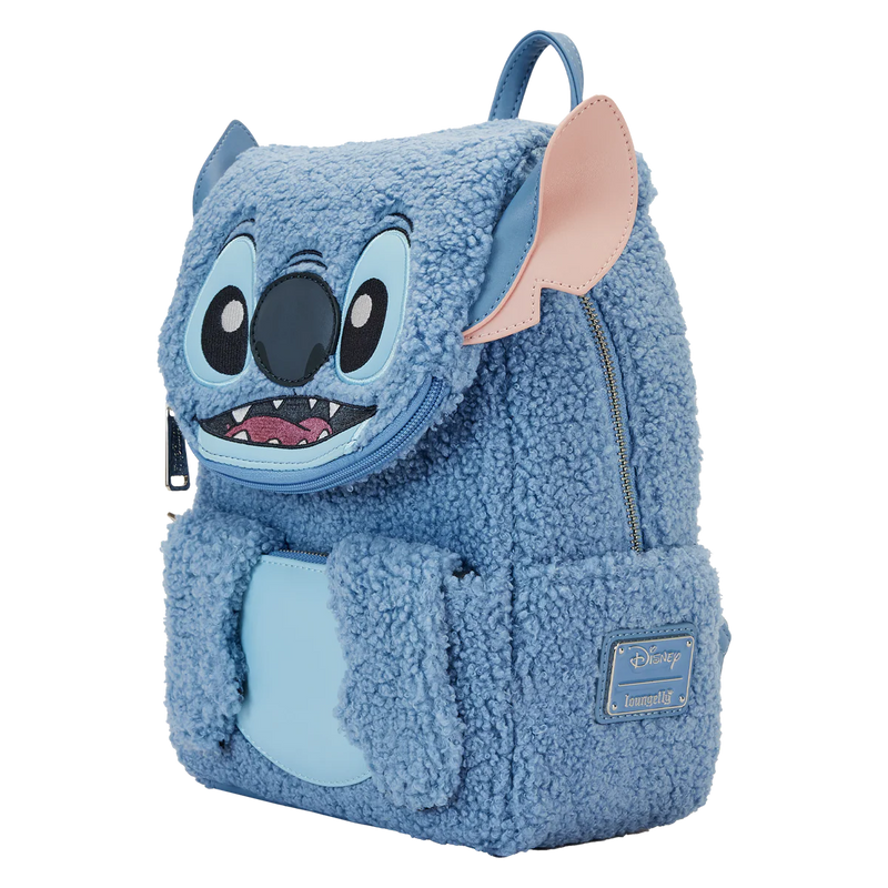 Disney Stitch Plush Loungefly Backpack