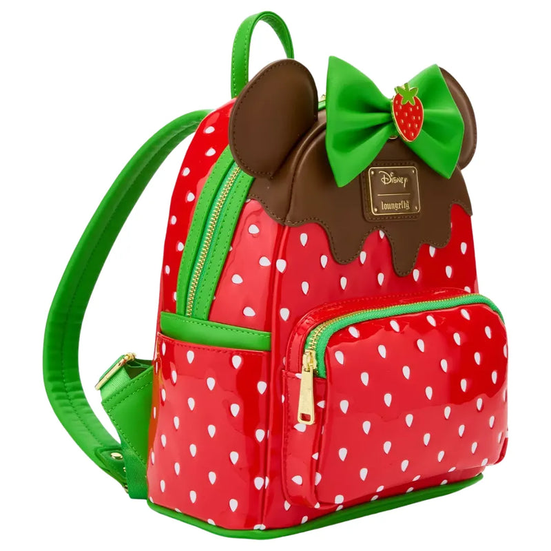 Disney Minnie Mouse Chocolate Strawberry Scented Loungefly Backpack