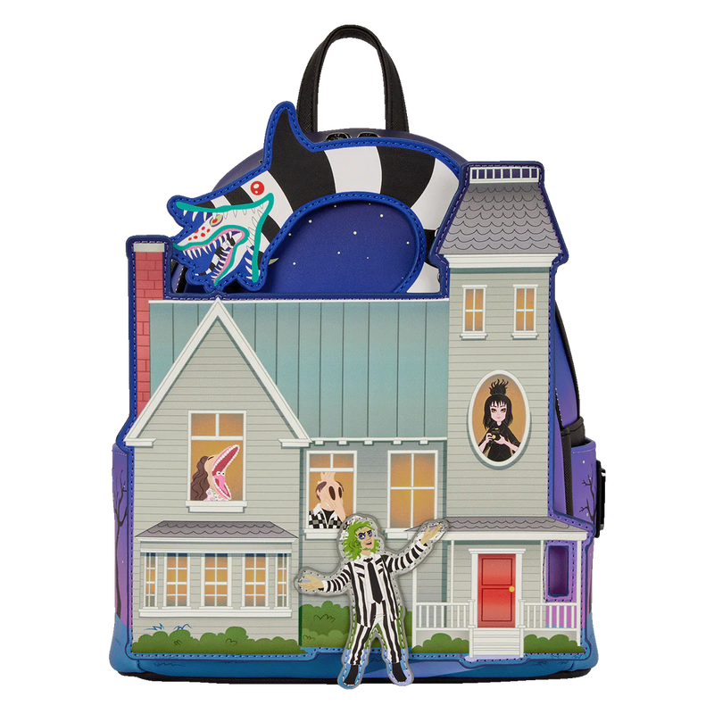 Beetlejuice Deetz House Loungefly Backpack