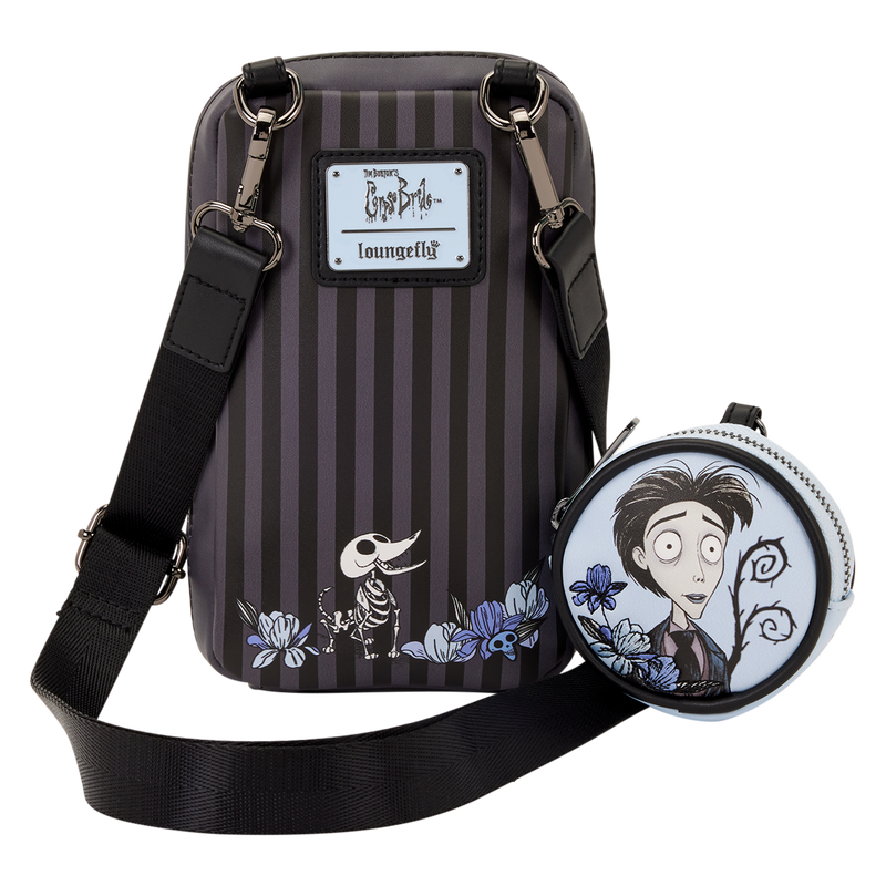 Corpse Bride Emily & Victor Loungefly sling Bag With Purse