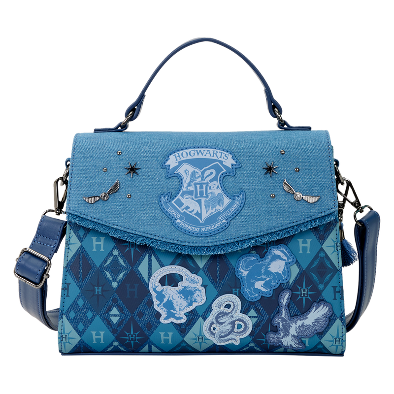 Harry Potter Handbag Hogwarts Denim Loungefly Bag