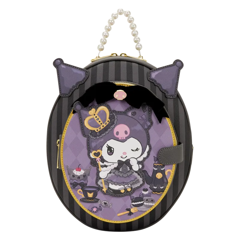 Kuromi Cameo Sanrio Loungefly 20th Anniversary Backpack