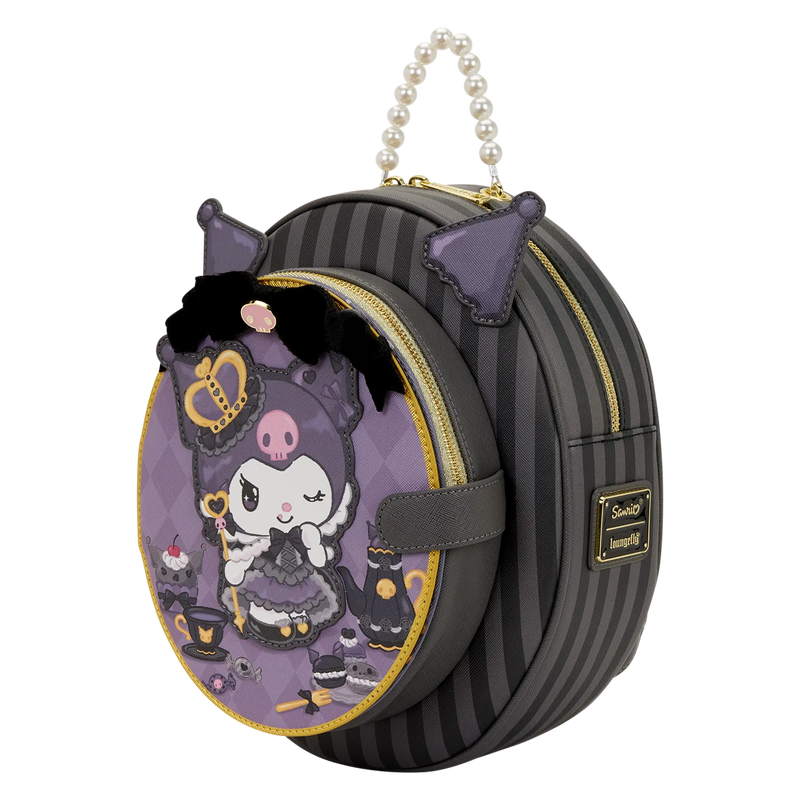 Kuromi Cameo Sanrio Loungefly 20th Anniversary Backpack