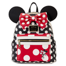 Disney Loungefly Minnie Rocks the Dots Backpack