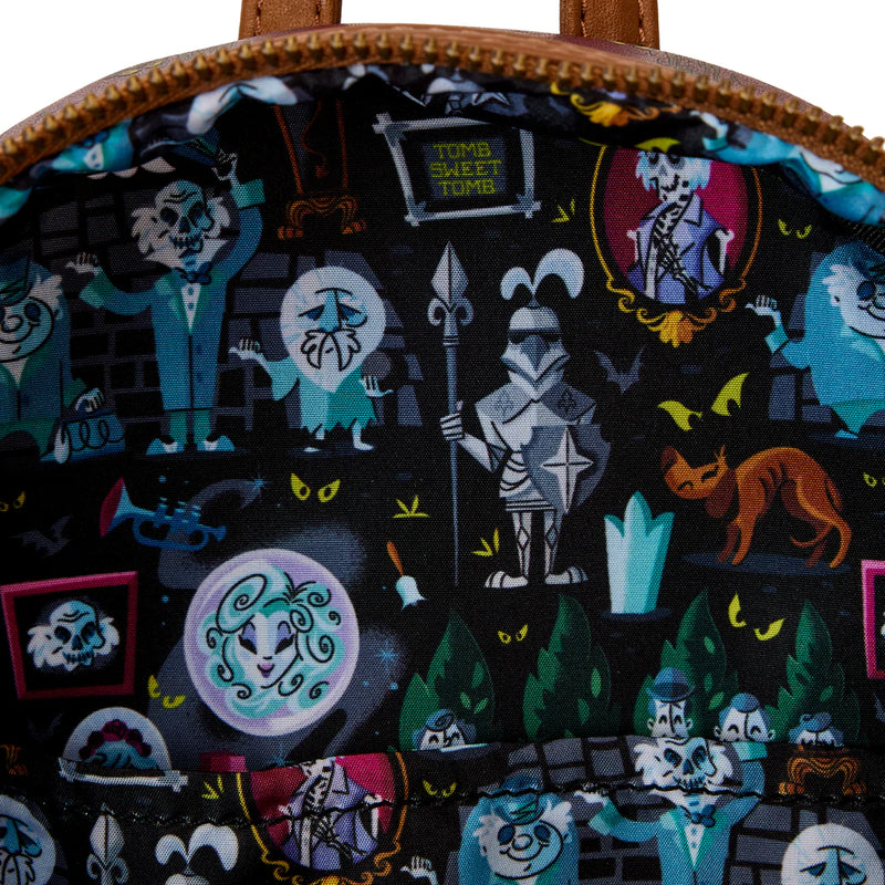 Disney Haunted Mansion Moving Portraits Loungefly Bag