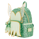 Disney Peter Pan Holiday Sequin Tinker Bell Loungefly Backpack