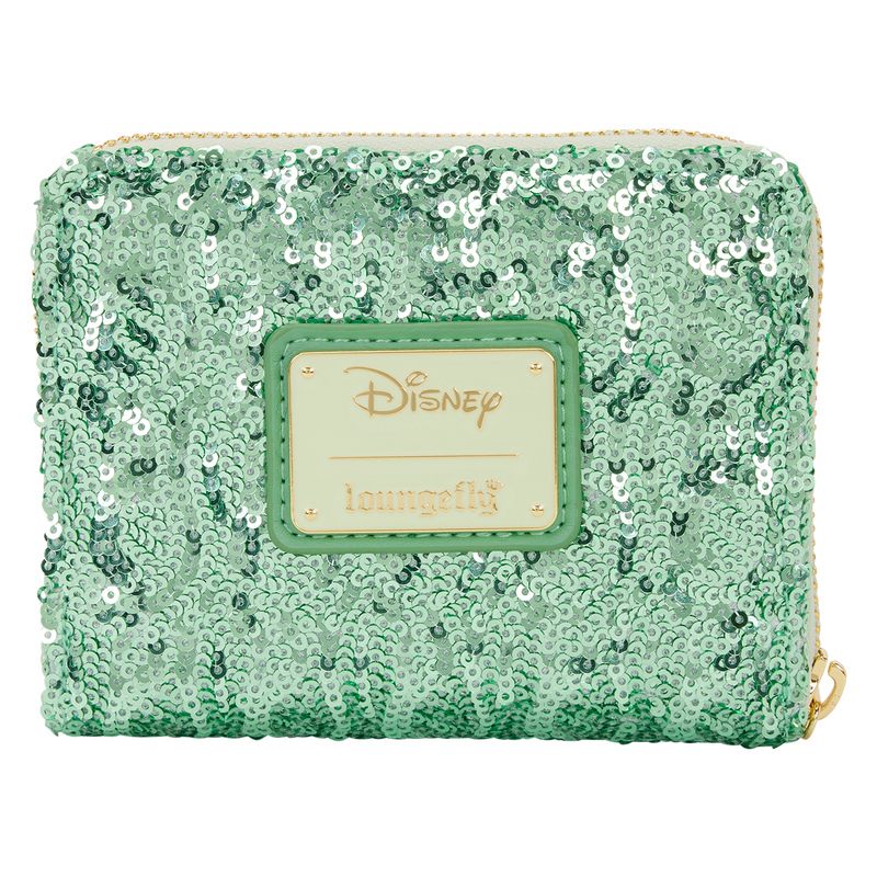 Disney Peter Pan Sequin Tinker Bell Tri-fold Wallet