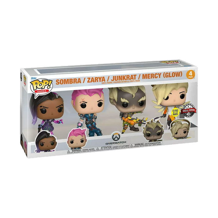 Exclusive Glow in the Dark Overwatch Funko POP Pack
