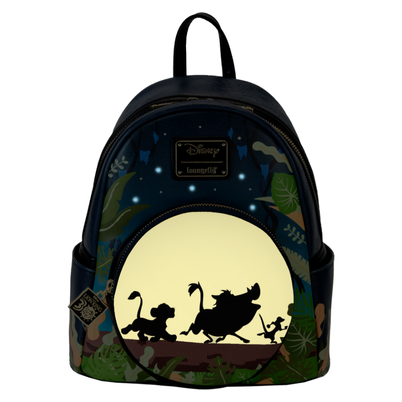 Disney Lion King 3th Anniversary Loungefly Backpack Hakuna Matata Silhouette