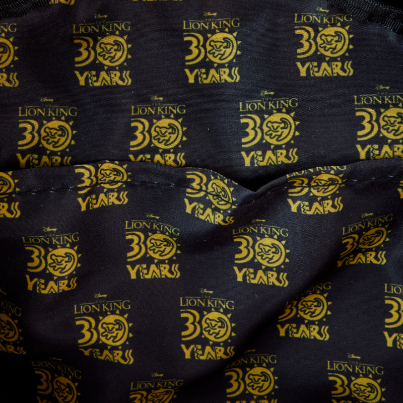Disney lion King 30th Anniversary Silhouette Nylon Backpack
