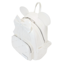 Disney Iridescent Mickey Mouse Wedding Loungefly White Backpack