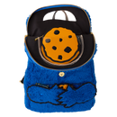 Sesame Street Cookie Monster Loungefy Backpack - Super Fluffy