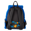 Sesame Street Cookie Monster Loungefy Backpack - Super Fluffy