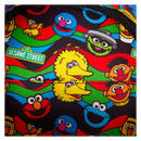 Sesame Street Cookie Monster Loungefy Backpack - Super Fluffy