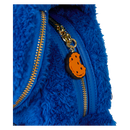 Sesame Street Cookie Monster Loungefy Backpack - Super Fluffy