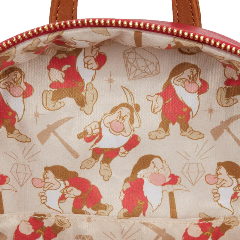 grumpy loungefly mini backpack Disney Snow White Grumpy Loungefly Backpack