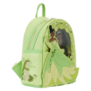 DISNEY PRINCESS AND THE FROG TIANA LENTICULAR LOUNGEFLY BACKPACK