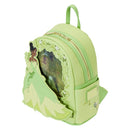 DISNEY PRINCESS AND THE FROG TIANA LENTICULAR LOUNGEFLY BACKPACK