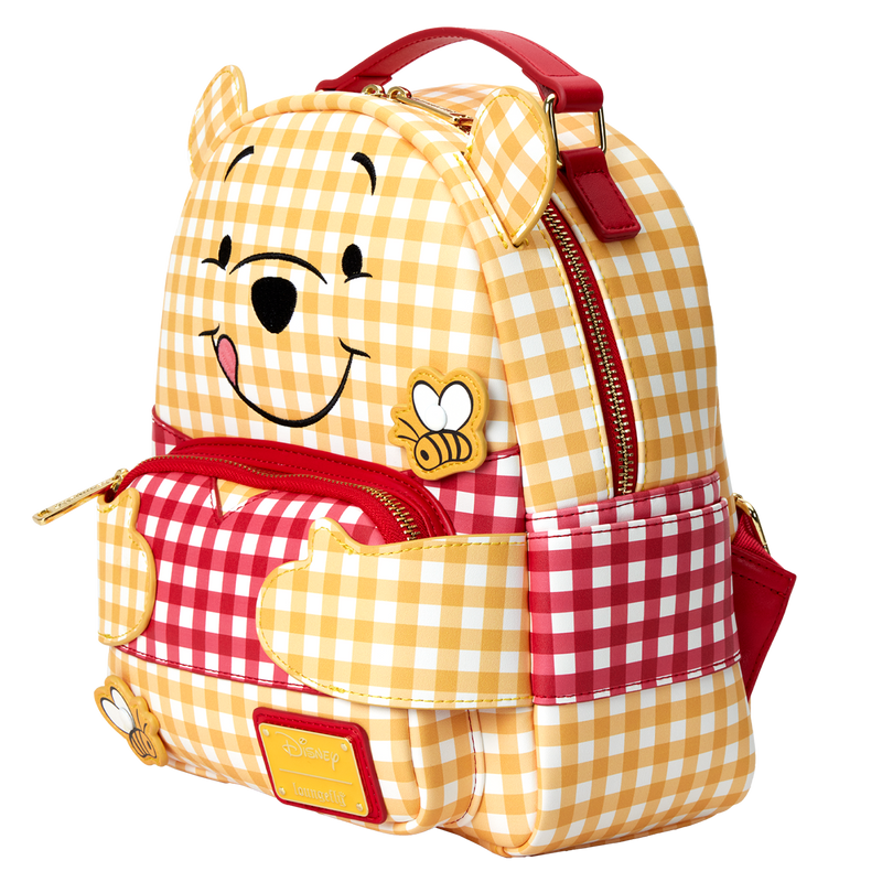 Disney Winnie the Pooh Gingham Loungefly Backpack