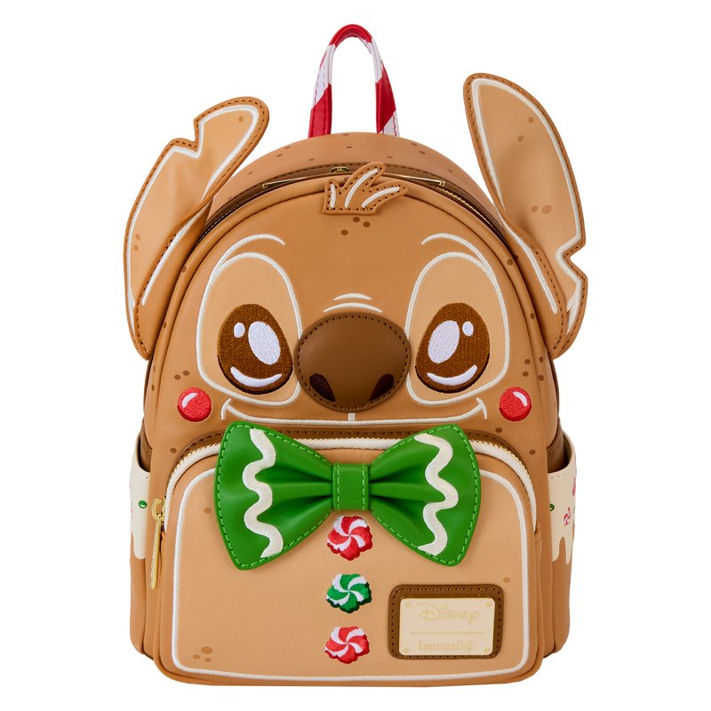 Disney Lilo and Stitch Gingerbread Loungefly Backpack