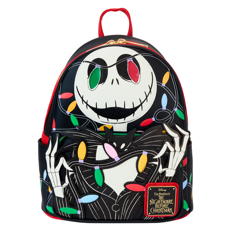 Disney Nightmare Before Christmas Jack Skellington Light Up Backpack