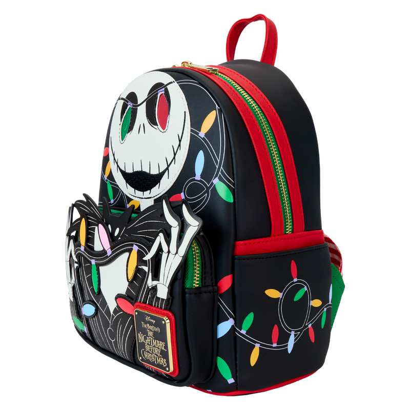 Disney Nightmare Before Christmas Jack Skellington Light Up Backpack