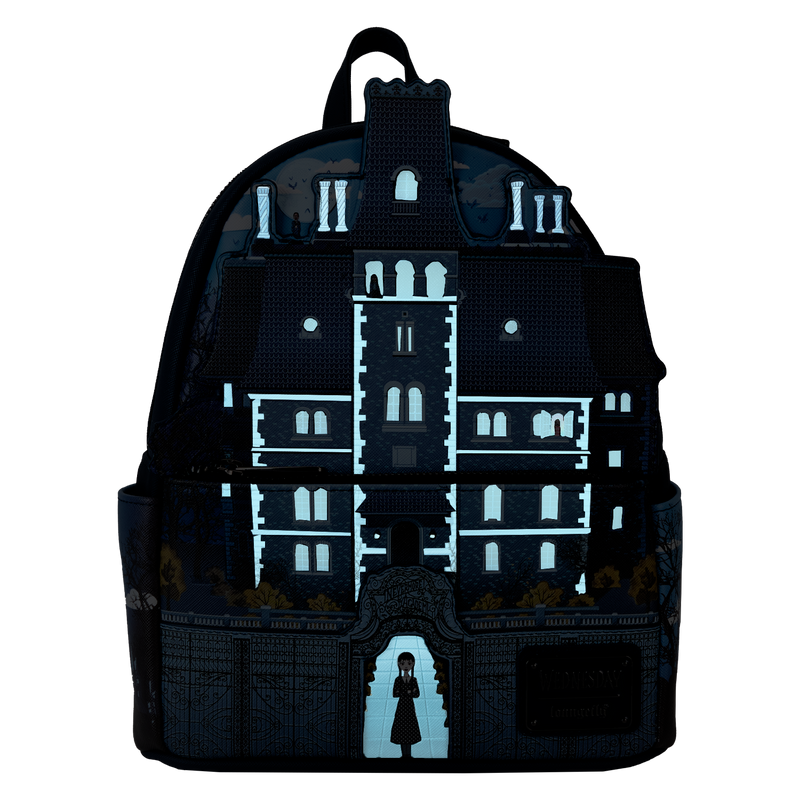 Loungefly Wednesday Nevermore Academy Backpack