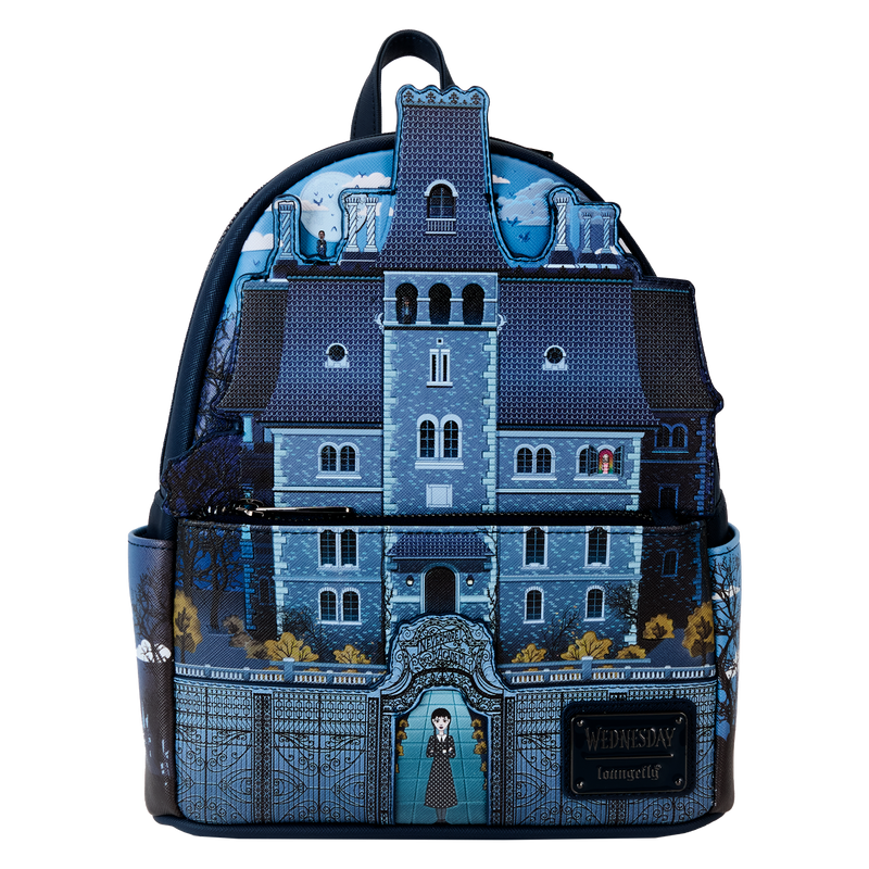 Loungefly Wednesday Nevermore Academy Backpack