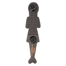 Loungefly Wednesday Addams Paper Doll Pin