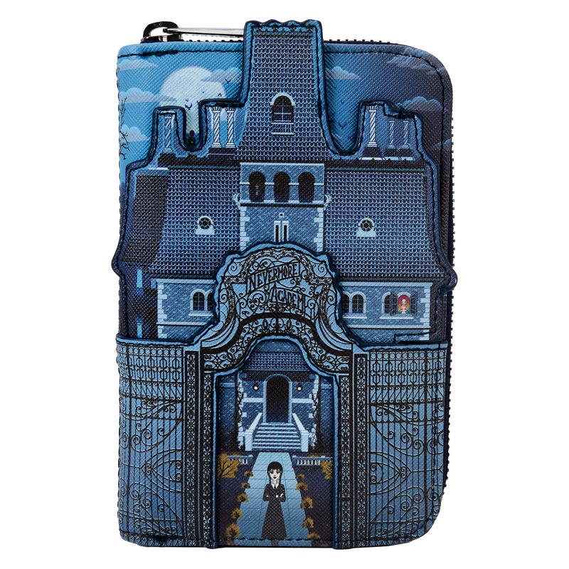 Wednesday Nevermore Castle Loungefly Wallet