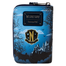 Wednesday Nevermore Castle Loungefly Wallet