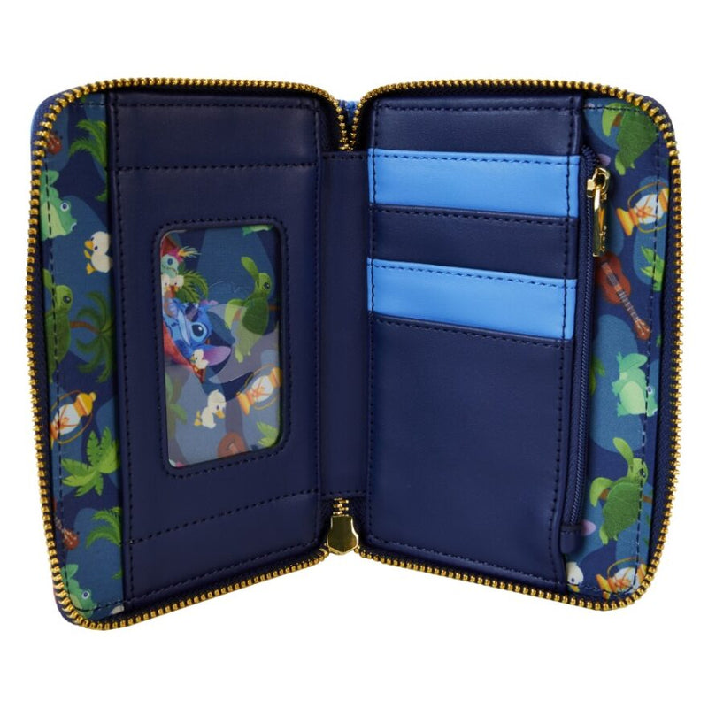 Disney Lilo and Stitch Loungefly Camping Cutes Wallet Purse