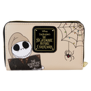 Disney Nightmare Before Christmas Bed Time Jack Skeleton Loungefly Wallet