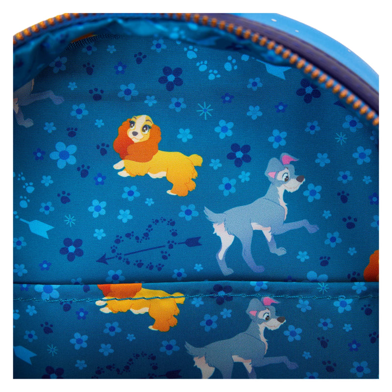 Disney Lady And The Tramp 70th Anniversary Loungefly Backpack