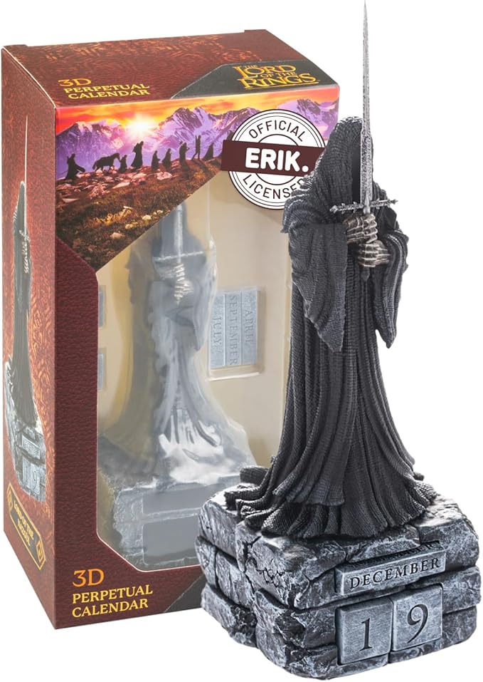 lord of the rings Ringwraith 3D Perpetual Nazgul Calendar