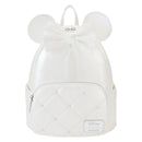 Disney Iridescent Mickey Mouse Wedding Loungefly White Backpack