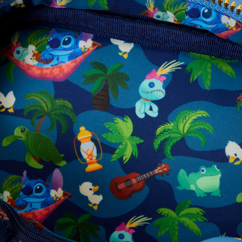 Disney Lilo and Stitch Loungefly Camping Cutes Crossbody Bag