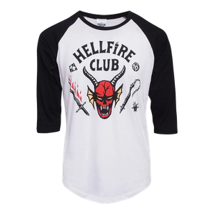 Stranger Things Hellfire Club t-shirt long sleeve