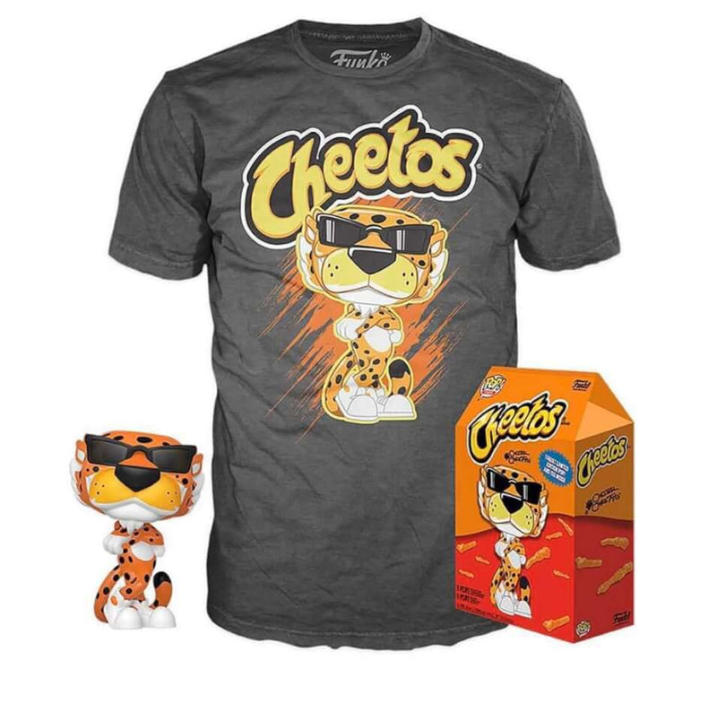 Cheetos Chester Cheetah GITD Exclusive Pop and Tee