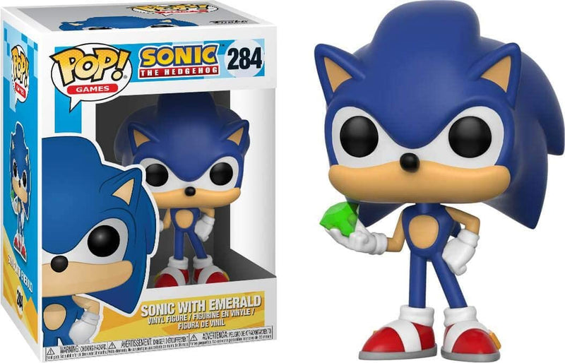Sonic the Hedgehog with Emerald Funko POP