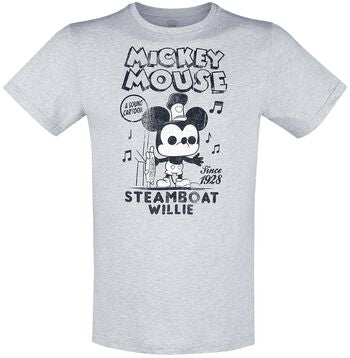 Mickey Mouse Steamboat Willie Funko T-shirt