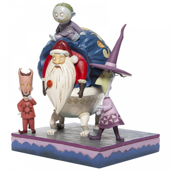 Nightmare Before Christmas Santa Figurine