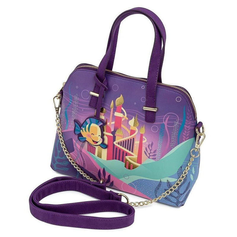 Disney Ariel Castle Loungefly Bag