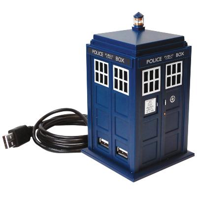 Doctor Who USB Port Hub Tardis USB Hub Dr Who Gadget doctor-who-usb-port-hub-tardis-usb-hub-dr-who-gadget