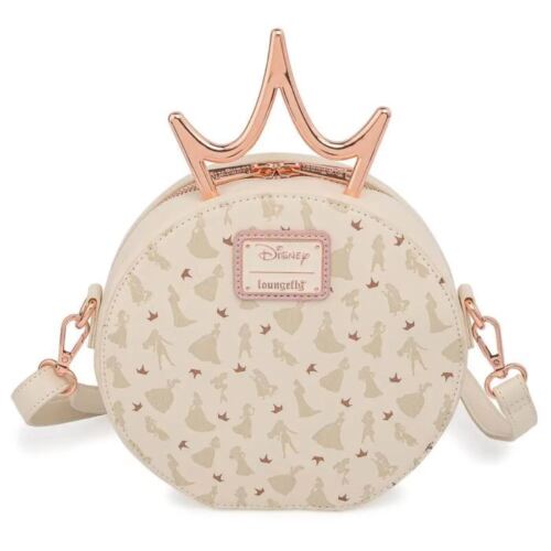 Loungefly Disney Princess Metal Crown Cross Body bag