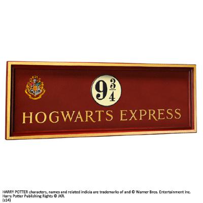 Platform 9 3/4 Sign | Harry Potter 9 & 3 Quarters Plaque