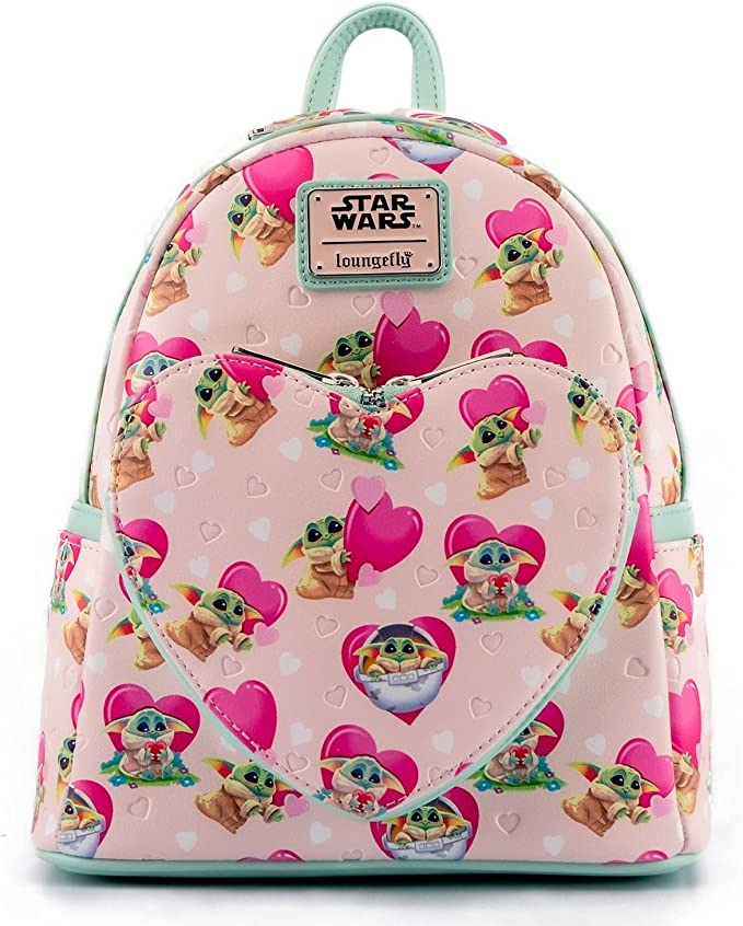 Star Wars Grogu Valentines Loungefly Bag