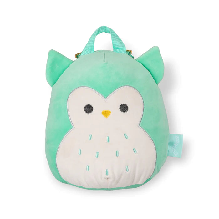 carry me Winston the Teal Owl Squishmallow Bag