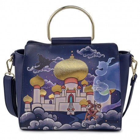 Disney Loungefly Jasmine Castle Crossbody Bag